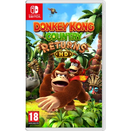 Nintendo Donkey Kong Country Returns HD (Switch) Standard Multilingua Nintendo Switch (10013855)
