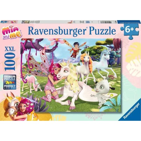 Kinderpuzzle Mia and me - Wahre Einhorn-Freundschaft (100 Teile) (13388)