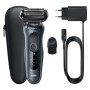 Braun Series 6 61-N1000s Rasoio Nero, Grigio