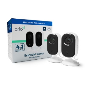 Essential 2K Indoor Kamera (wei/schwarz, 2er, Set, WLAN, 4 MP) (VMC3260-100EUS)