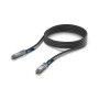 Ubiquiti UACC-DAC-QSFP28-3M cavo InfiniBand e in fibra ottica Nero