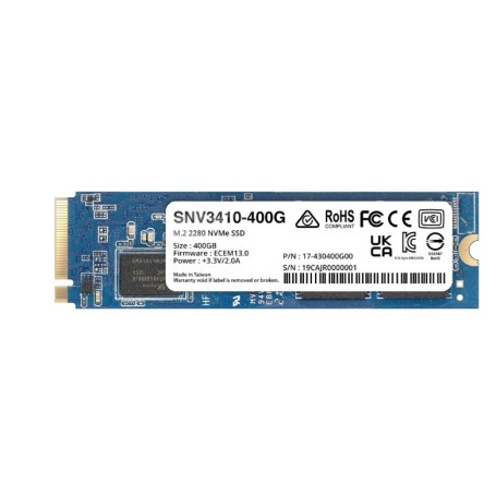 Synology SNV3410 400 GB M.2 PCI Express 3.0 NVMe (SNV3410-400G)