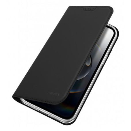 nevox 2495 custodia per cellulare 15,5 cm (6.1") Custodia a libro Nero