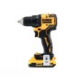 DeWALT DCD708D2T-QW cacciavite elettrico e avvitatore a impulso 1650 Giri/min Nero, Giallo