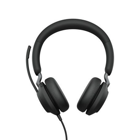 Jabra 24189-989-889 cuffia e auricolare Cablato A Padiglione Musica e Chiamate USB tipo-C Nero