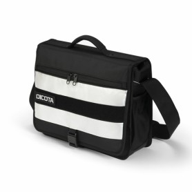DICOTA P20471-16 borsa e tracolla Polietilene tereftalato riciclato (rPET), Poliuretano termoplastico (TPU) Nero, Bianco Unisex 