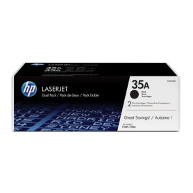 HP Confezione da 2 cartucce originali di Toner nero LaserJet 35A (CB435AD)