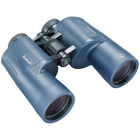 Bushnell 157050R binocolo BaK-4 Porro Nero, Blu