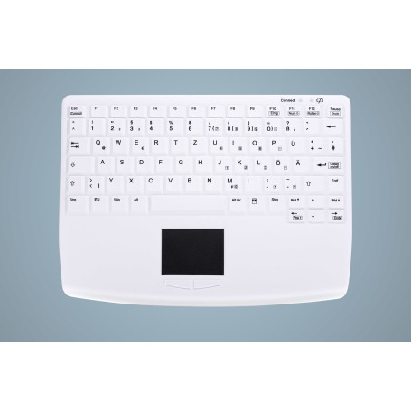 Active Key AK-4450-GUVS-W/GE tastiera Industriale USB QWERTZ Tedesco Bianco