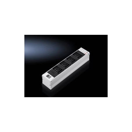 Rittal DK 7856.230 prolunghe e multiple 4 presa(e) AC Interno Nero, Grigio (7856230)