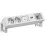 Bachmann Steckdosenleiste DESK2 white 2xUTE 902.3103 (902.3103)