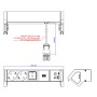 Bachmann Steckdosenleiste DESK2 white 2xCEE7/3 902.3203 (902.3203)