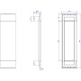 Bachmann Steckdosenleiste COVER schwarz ALU 915.028 (915.028)