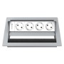 Kindermann 7492000074 cassetta di scarico Tipo F Argento, Bianco