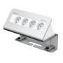 Kindermann 7430000054 cassetta di scarico Tipo F Alluminio, Bianco