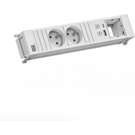 Bachmann Steckdosenleiste 2xUTE 1xCM 1xUSB 916.714 (916.714)