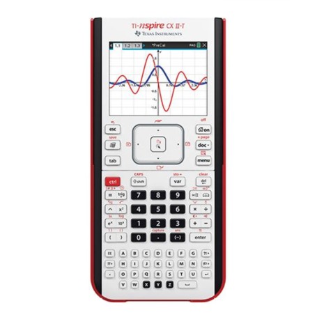 Texas Instruments TI-Nspire CX II-T calcolatrice Tasca Calcolatrice grafica Bianco (NSCX2/TBL/3E14)