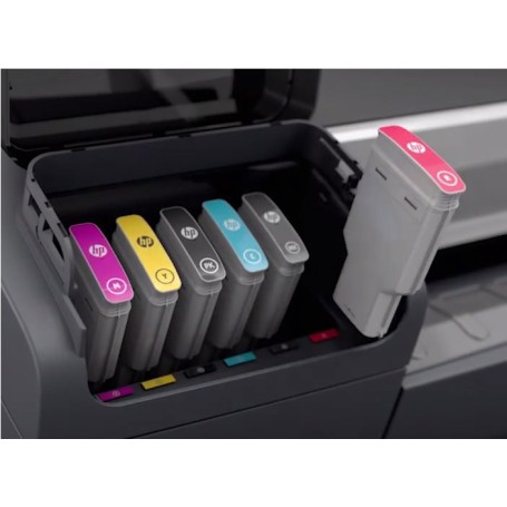 HP 745 - Chromatic Red - Original - DesignJet - Tintenpatrone (F9K06A)
