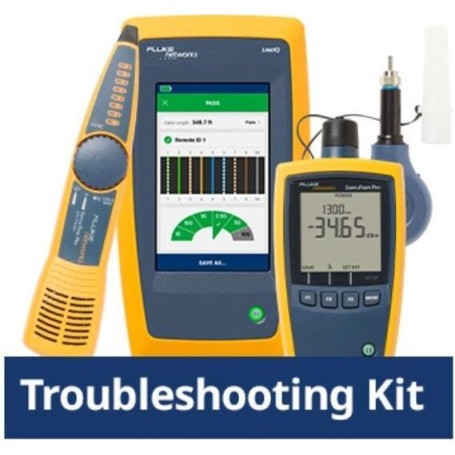 Fluke Networks LinkIQT Cable Network Tester (TROUBLESHOOTING KIT LIQ-KIT)