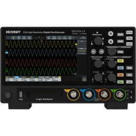 Voltcraft DOV1254 LA Digital-Oszilloskop 125 MHz 4-Kanal 1.25 GSa/s 100 Mpts 12 Bit (VC-16753925)