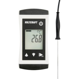 VOLTCRAFT PTM 100 + TPT-205 Temperatur-Messgerät -200 - 450 °C Fühler-Typ Pt1000 IP65