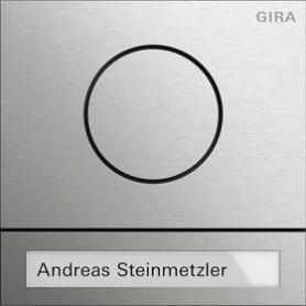 GIRA 5565920 sistema intercom audio Acciaio inox