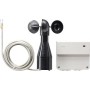GIRA 091300 - Windgeschwindigkeit - 3,3 - 24,5 m/s - 50 m - Schwarz - Weiß - Acrylnitril-Butadien-Styrol (ABS) - IP55 (091300)