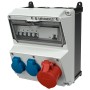 MENNEKES 920009 presa energia Tipo F Blu, Rosso, Bianco