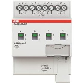 ABB Stotz S&J Schaltaktor 4fach, 16A, C-Last SA/S4.16.5.2 (2CDG110266R0011)