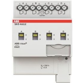 ABB Stotz S&J Schaltaktor 4fach, 6A, REG SA/S4.6.2.2 (2CDG110254R0011)