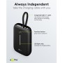 Goobay 76251 batteria portatile Polimeri di litio (LiPo) 10000 mAh Nero