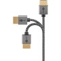 Goobay 75754 cavo HDMI 3 m HDMI tipo A (Standard) Grigio