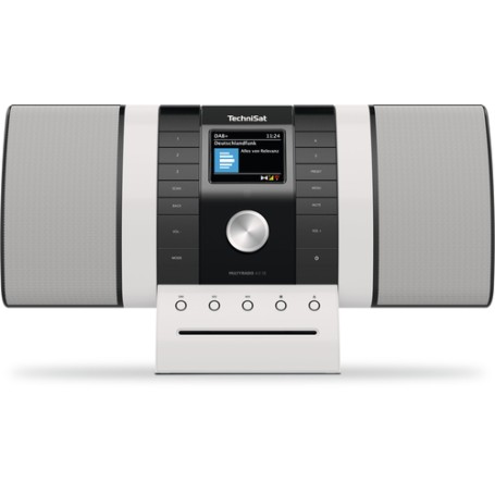 TechniSat MULTYRADIO 4.0 Internet Analogico e digitale Nero, Bianco (0001/3983)