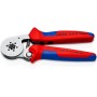 Knipex 97 55 14 SB pinza crimpatrice Blu, Rosso, Argento