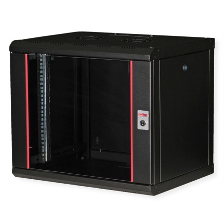 ROLINE 26.21.0172 rack 9U Da parete Nero
