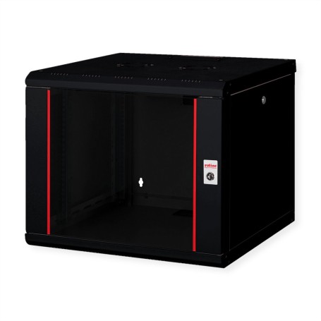 ROLINE 26.21.0173 rack 9U Da parete Nero