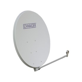 Schwaiger SPI1000.0 antenna per satellite Bianco