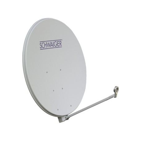 Schwaiger SPI1000.0 antenna per satellite Bianco