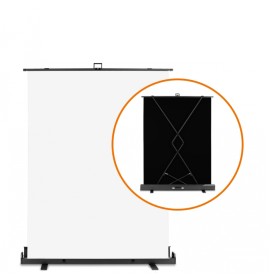 Walimex 23075 sfondi per foto Tessuto Monocromatico Bianco (1023075)