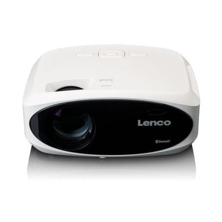 Lenco LPJ-900WH videoproiettore Proiettore a raggio standard 250 ANSI lumen LED 1080p (1920x1080) Nero, Bianco