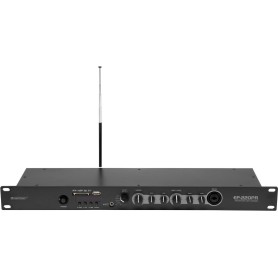 OMNITRONIC EP-220PR Vorverstärker mit MP3-Player und FM-Radio (10007074)