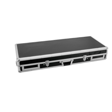 Roadinger 30125356 custodia per attrezzatura audio Controllo per DJ Custodia rigida Legno compensato Nero, Argento