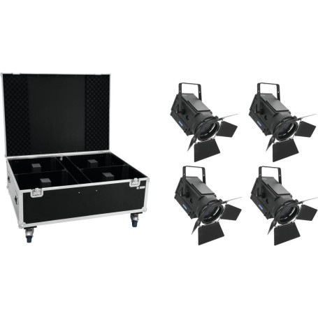 EUROLITE Set 4x LED THA-250F + Case (20000162)