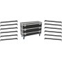 EUROLITE Set 12x LED BAR-12 QCL RGBA Leiste + Case L (20000462)