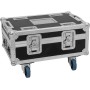 ROADINGER Flightcase BAS-1 8x SILENT PAR 6 QCL FLOOR (31005226)
