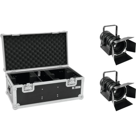 EUROLITE Set 2x LED THA-40PC sw + Case (20000164)