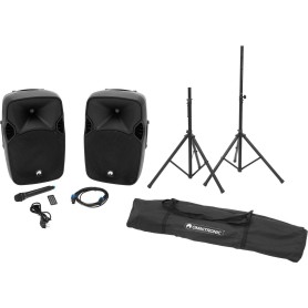 OMNITRONIC Set XFM-212AP + Boxenhochständer MOVE MK2 (20000564)