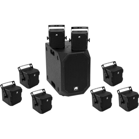 OMNITRONIC Set BOB-10A sw + 8x BOB-4 sw (20000534)