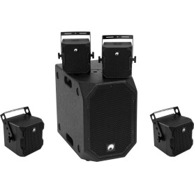 OMNITRONIC Set BOB-10A sw + 4x BOB-4 sw (20000533)