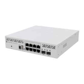 Mikrotik CRS310-8G+2S+IN: L3 Smart Switch Gestito 2.5G Ethernet (100/1000/2500) Supporto Power over Ethernet (PoE) 1U Bianco
